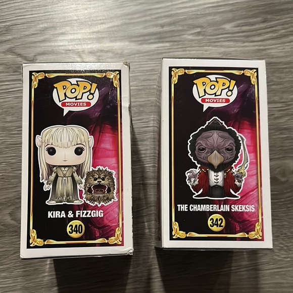 Funko Pop! Kira & Fizzgig and Chamberlain Skeksis Figures - Picture 4 of 7